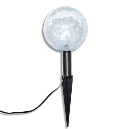 Solární Zahradní Světla 6 Ks Led Zemní Bodce A Solární Panel
