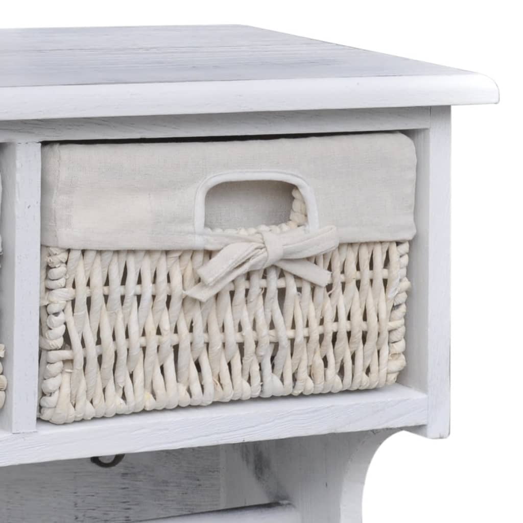 Nástěnná Police 60 X 23,5 X 33 Cm Dřevo Pavlovnie