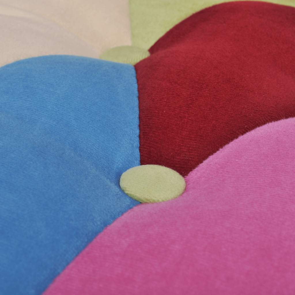 Francouzské Křeslo Patchwork Textil