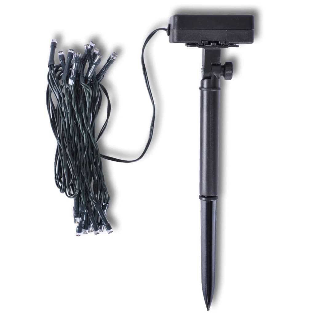 Solární 24 Led Světelný Řetěz - Zapichovací - 3,8 M - 2 Ks