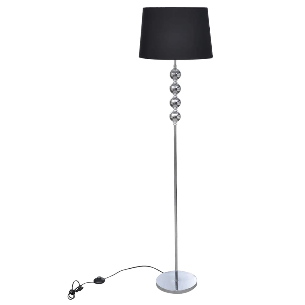 Stojací Lampa S Vysokým Stojanem Se 4 Ozdobnými Kuličkami,