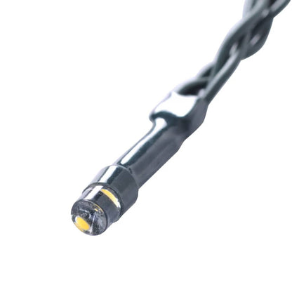 Zimostrázová Koule S Umělými Lístky 27 Cm S Led Řetězem 2Ks