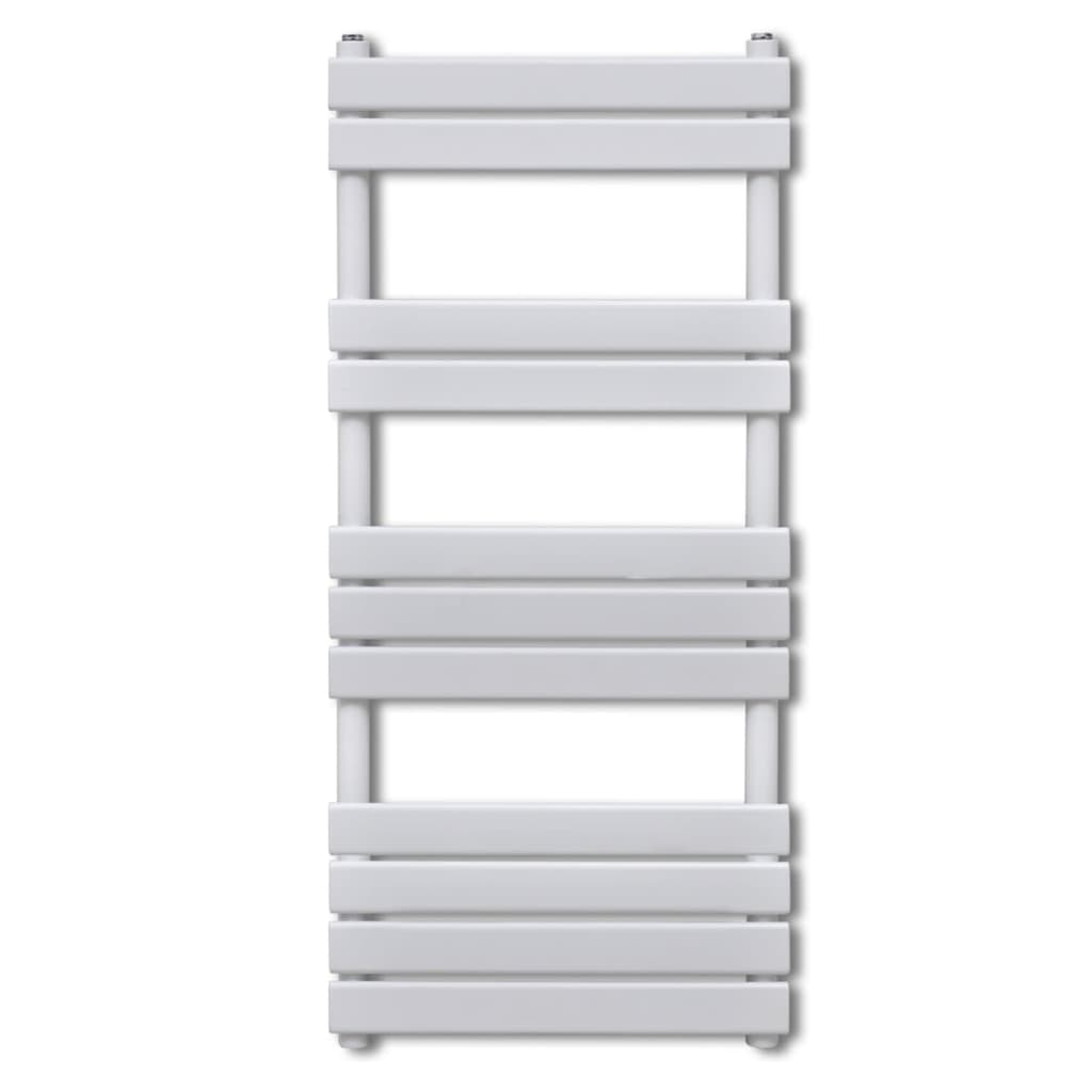 Žebříkový Radiátor Na Ručníky Rovný Ústřední Topení 600 X 1 200 Mm