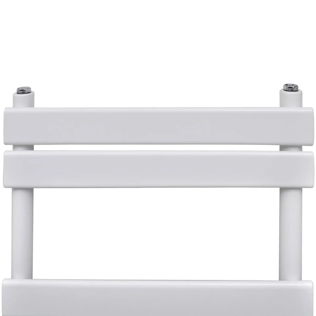 Žebříkový Radiátor Na Ručníky Rovný Ústřední Topení 600 X 1 200 Mm