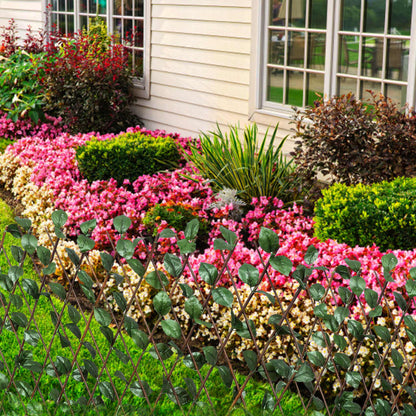 Vrbový Trelážový Plot 5 Ks S Umělými Listy