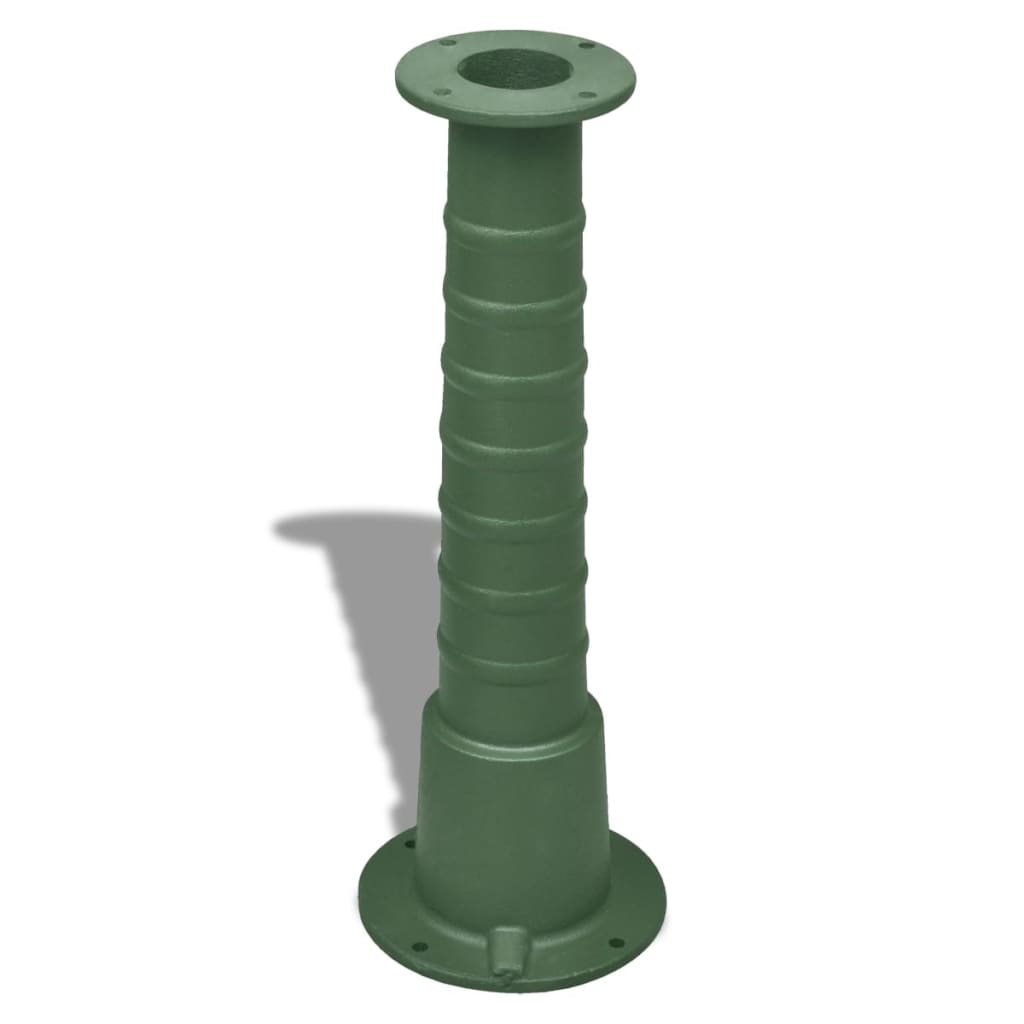 Litinový Stojan Na Zahradní Ruční Pumpu / Čerpadlo - Zelený