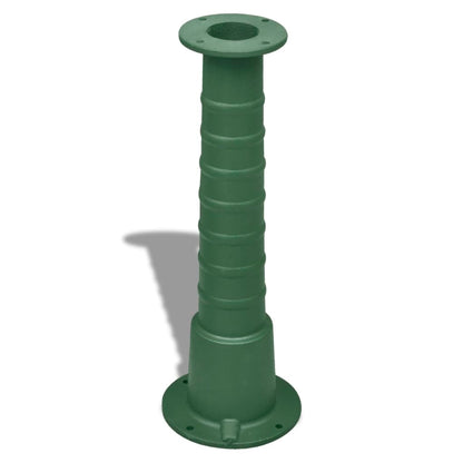 Litinový Stojan Na Zahradní Ruční Pumpu / Čerpadlo - Zelený