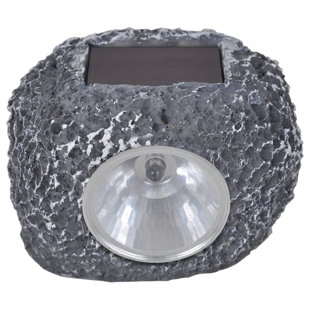 Zahradní Solární Led Bodovky Tvar Kamene 12 Ks
