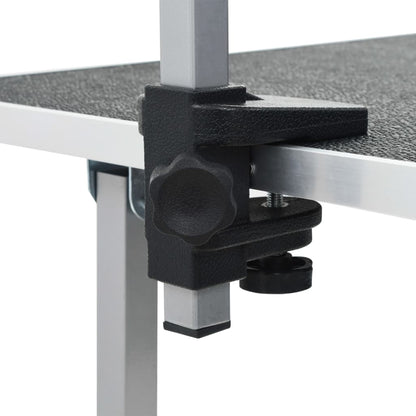 Stůl Na Úpravu A Koupání Psů A Koček Nastavitelný S 2 Smyčkami