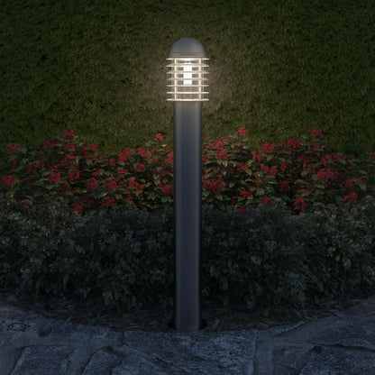 Venkovní Stojací Sloupková Lampa Z Nerezové Oceli