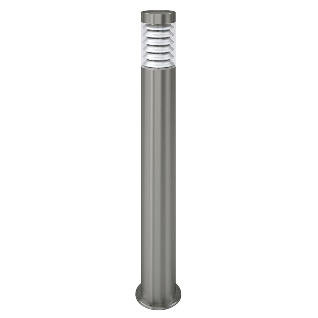 Zahradní Sloupková Lampa Nerezová Ocel