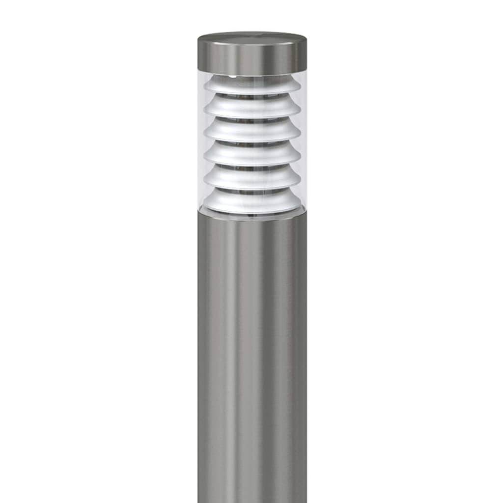 Zahradní Sloupková Lampa Nerezová Ocel