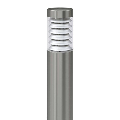 Zahradní Sloupková Lampa Nerezová Ocel