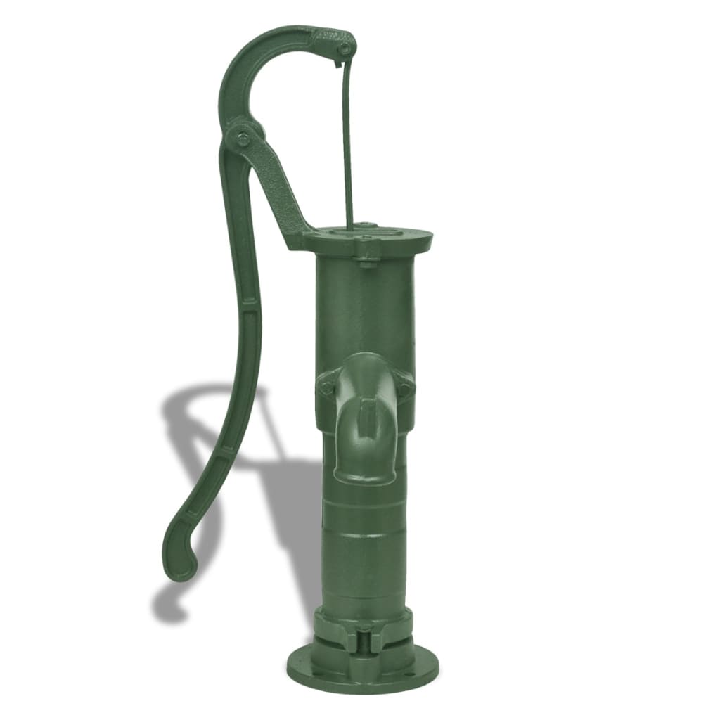 Litinová zahradní ruční pumpa/čerpadlo se stojanem