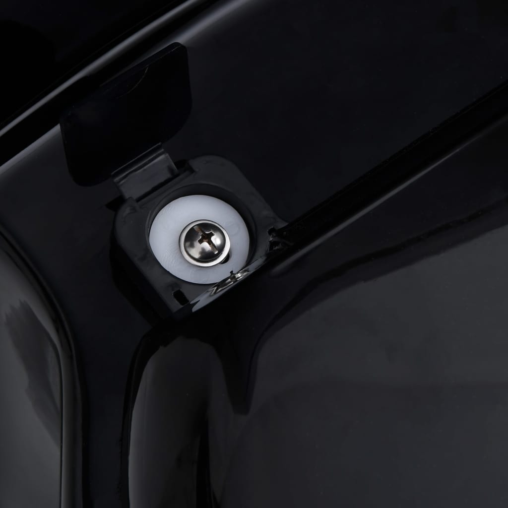 Keramická Toaleta Rohová Černá