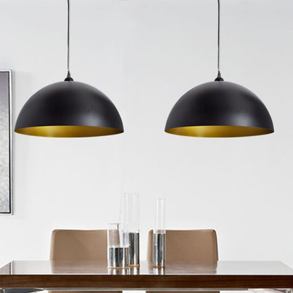 Stropní Lampa Polokoule 2 Ks S Nastavitelnou Výškou