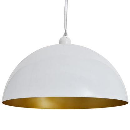 Stropní Lampa Polokoule 2 Ks S Nastavitelnou Výškou