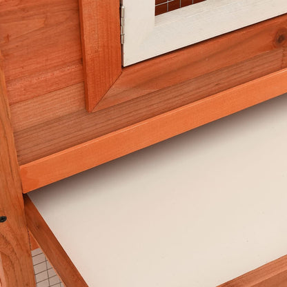 Velká Dvojitá Zahradní Králíkárna / Domek Pro Drobná Zvířata