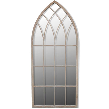 Zahradní Zrcadlo Gotický Oblouk 50 X 115 Cm Interiér I Exteriér