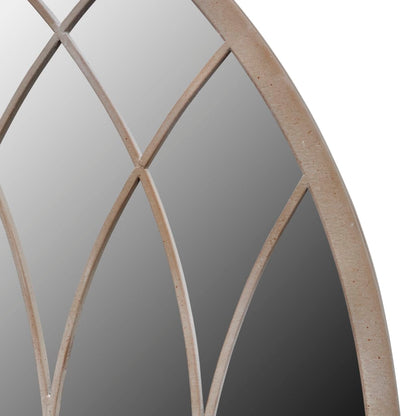Zahradní Zrcadlo Gotický Oblouk 50 X 115 Cm Interiér I Exteriér