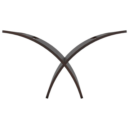 Dřevěný Stojan Na Časopisy Volně Stojící Hnědý