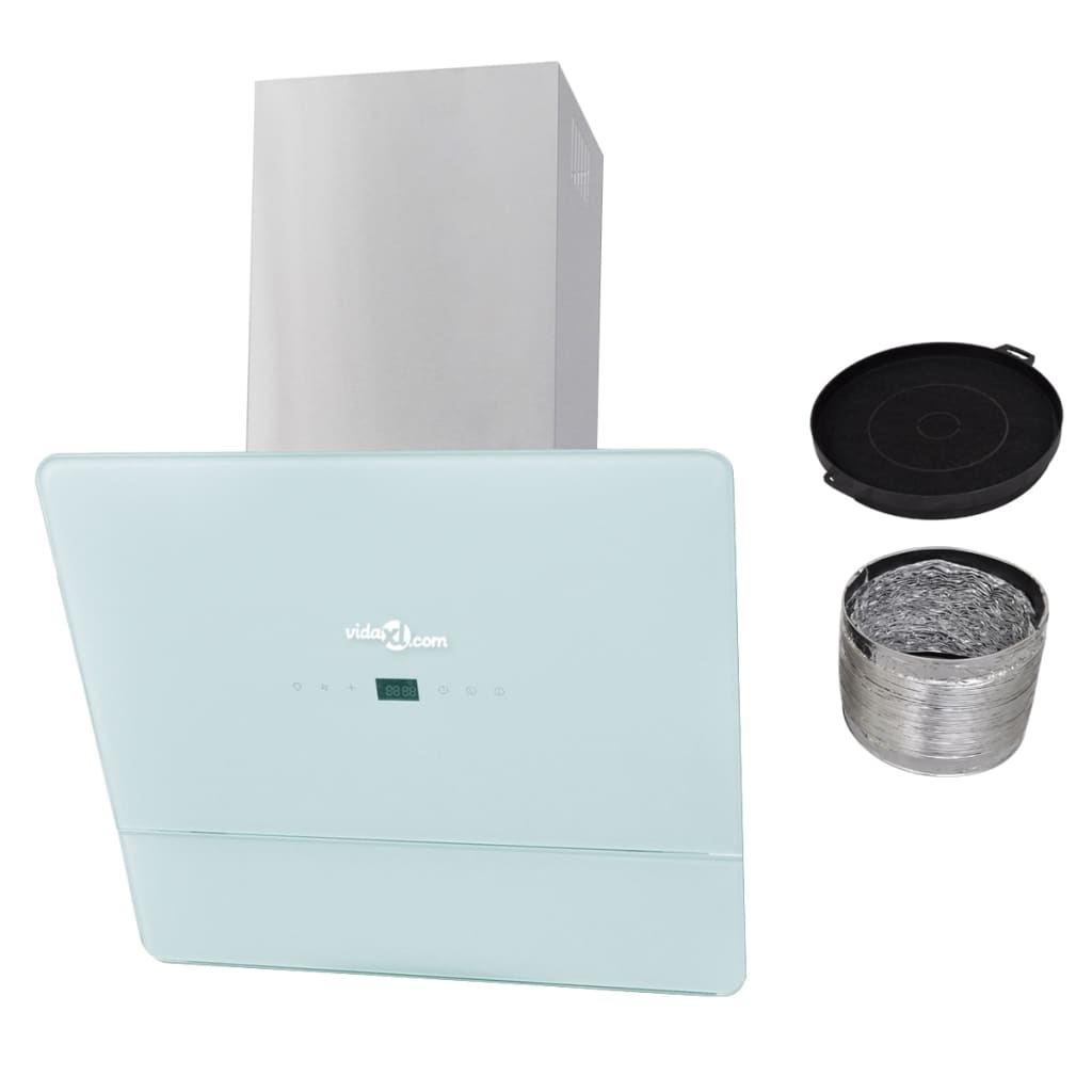 Digestoř Tvrzené Sklo Bílé 600 Mm