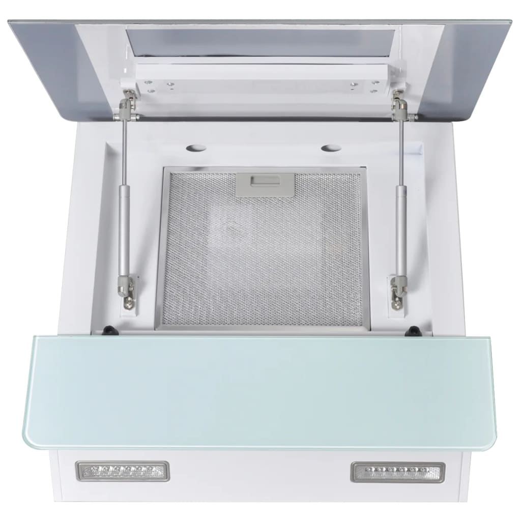 Digestoř Tvrzené Sklo Bílé 600 Mm