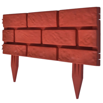 Trávníkový Lem S Imitací Cihel 11 Ks