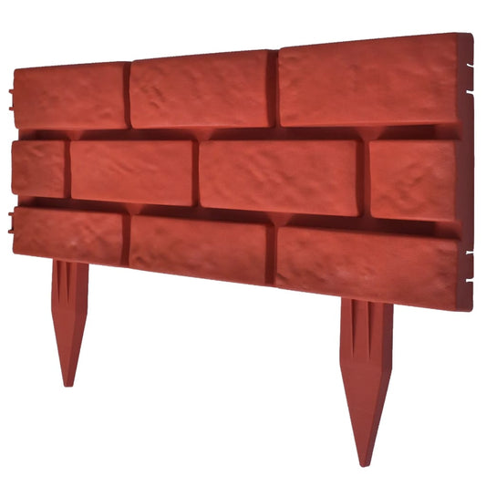 Trávníkový Lem S Imitací Cihel 11 Ks