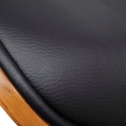 Jídelní Židle 6 Ks Ohýbané Dřevo A Umělá Kůže