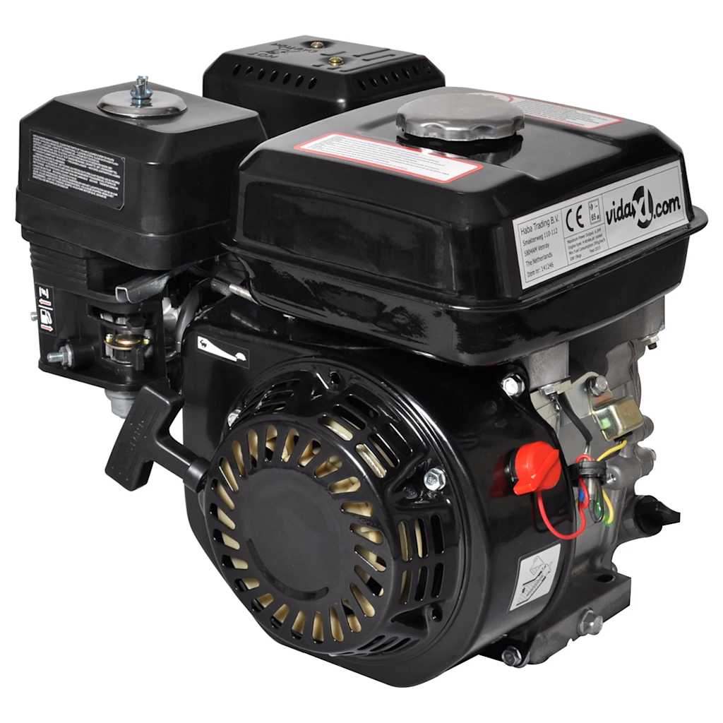 Benzínový Motor 6,5 Hp 4,8 Kw Černý