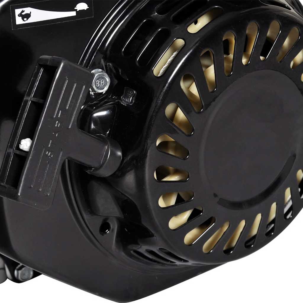 Benzínový Motor 6,5 Hp 4,8 Kw Černý