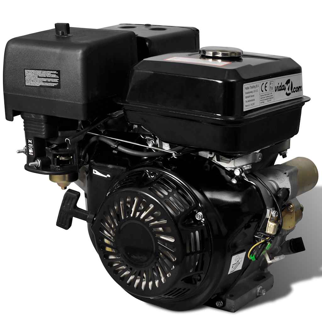 Benzínový Motor 15 Hp 11 Kw Černý