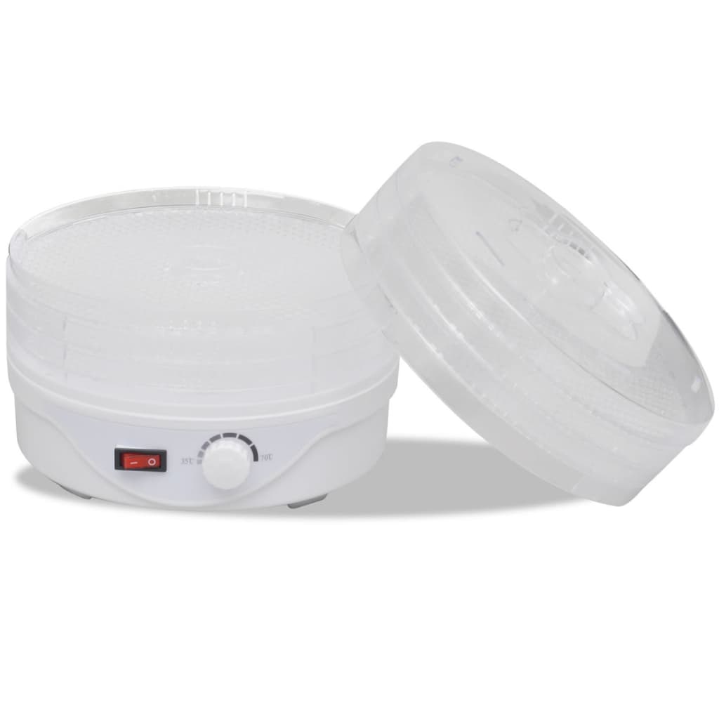 Sušička Potravin S 6 Stohovatelnými Zásobníky (Kulatá)