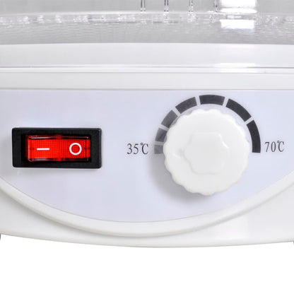 Sušička Potravin S 6 Stohovatelnými Zásobníky (Kulatá)