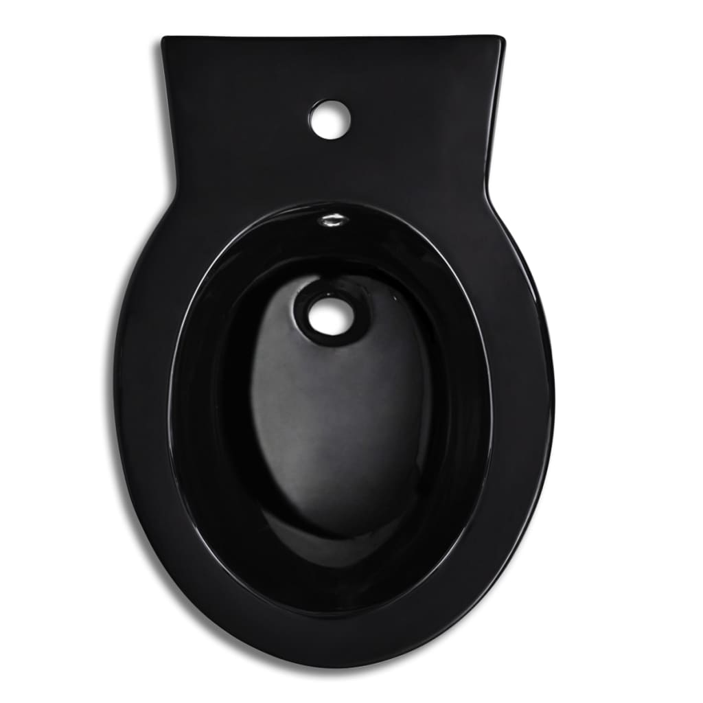 Keramické Wc A Bidet Černé