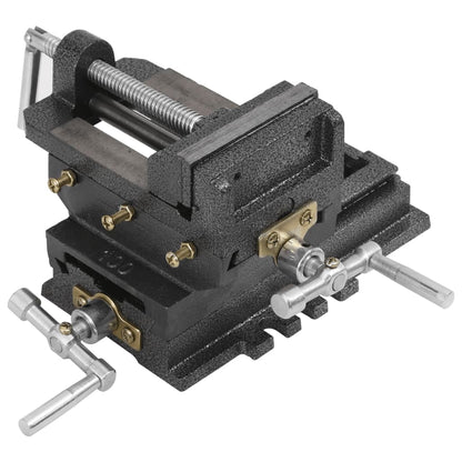 Strojní Svěrák Pod Vrtačku Křížový Ručně Ovládaný 78 Mm