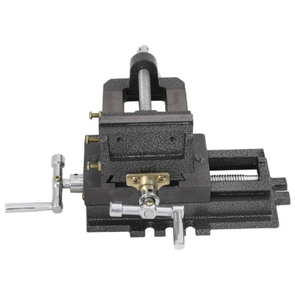 Strojní Svěrák Pod Vrtačku Křížový Ručně Ovládaný 78 Mm