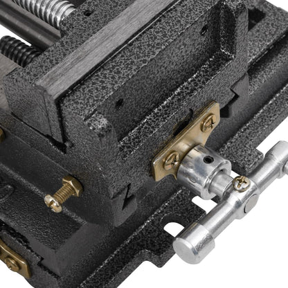 Strojní Svěrák Pod Vrtačku Křížový Ručně Ovládaný 78 Mm