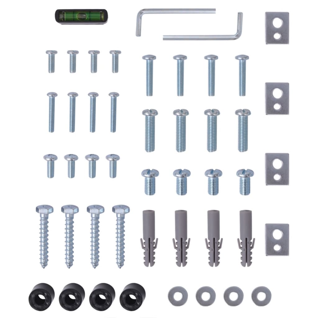 Dvouramenný Sklopný A Otočný Nástěnný Tv Držák 3D 32"–55" Černá