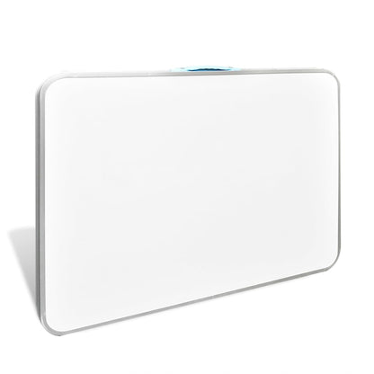 Skládací Kempingový Stůl S Kovovým Rámem 80 X 60 Cm Bílá