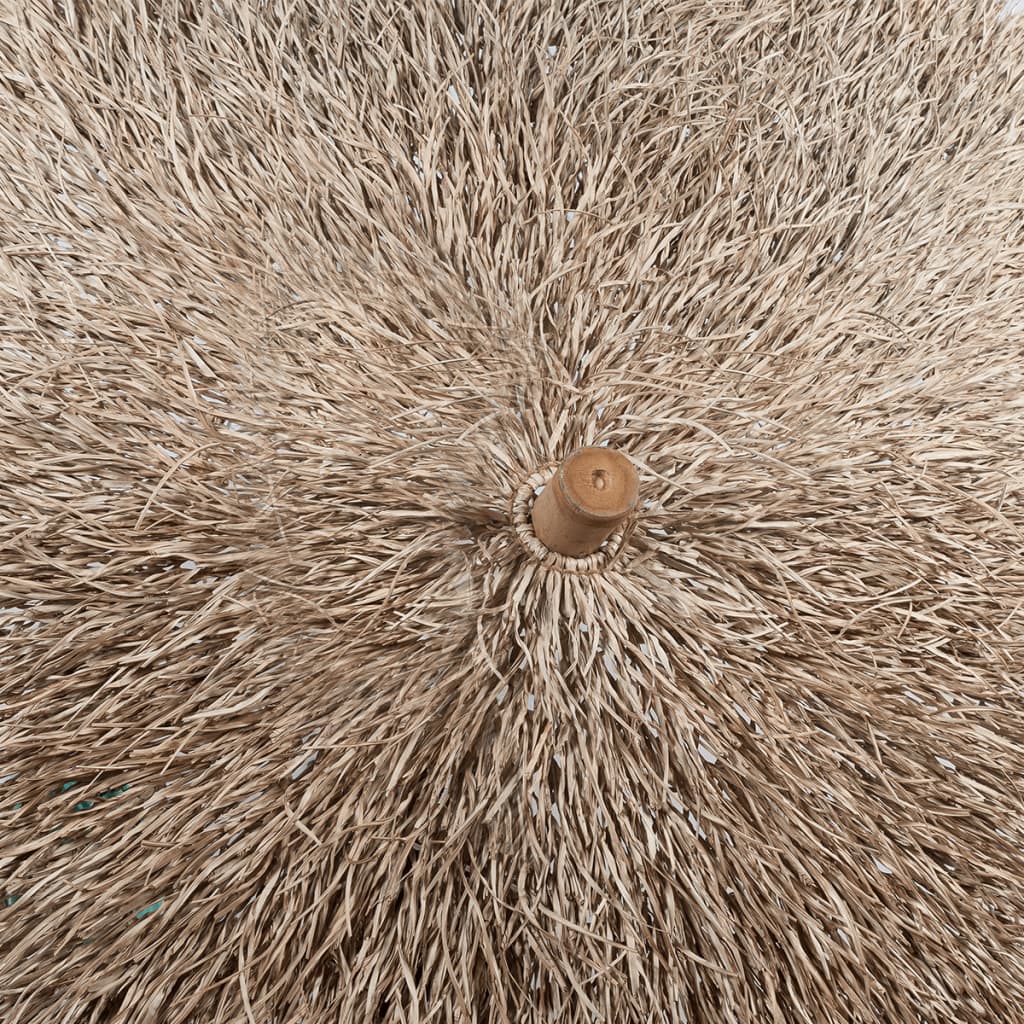 Bambusový Slunečník Se Střechou Z Banánových Listů