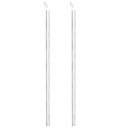 Drátěné Pletivo Se Sloupky Pozinkovaná Ocel 25 X 0,8 M Stříbrné