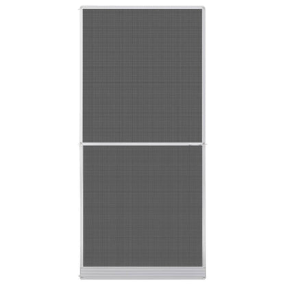 Dveřní Síť Proti Hmyzu S Panty Bílý Rám