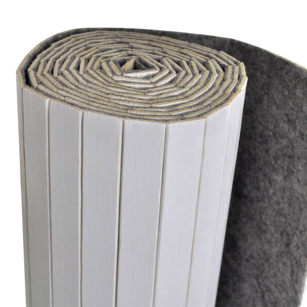 Paraván Bambusový Bílý