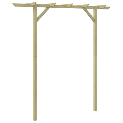 Zahradní Pergola 410 X 40 X 203 Cm Dřevo