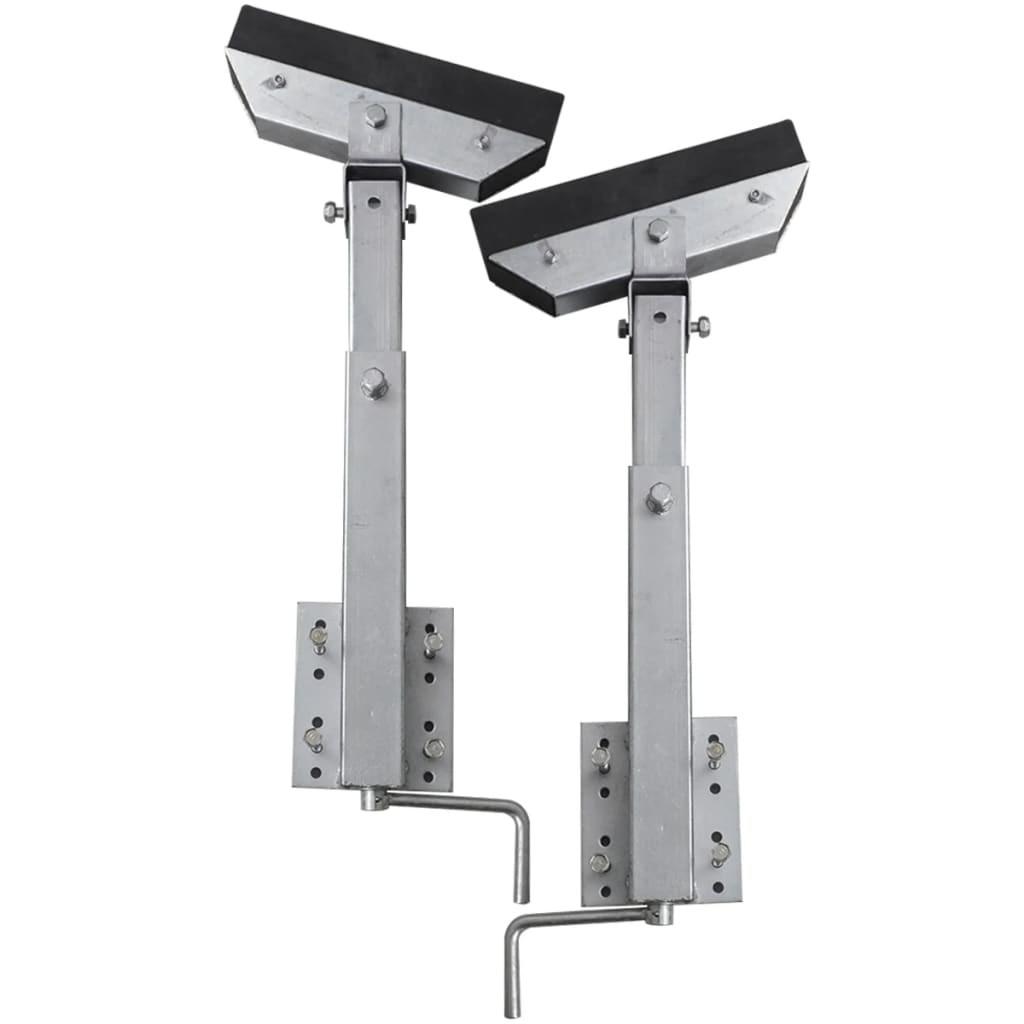 Set 2 Držáků Podpora Na Přívěs Člunu 63 Až 88 Cm