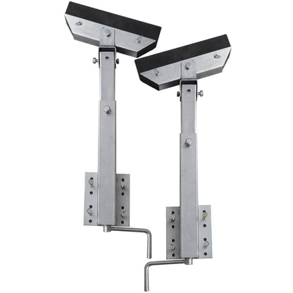 Set 2 Držáků Podpora Na Přívěs Člunu 63 Až 88 Cm
