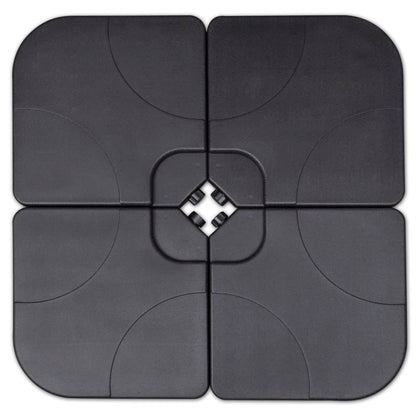 Hliníkový Zahradní Slunečník S Přenosným Stojanem Zelený