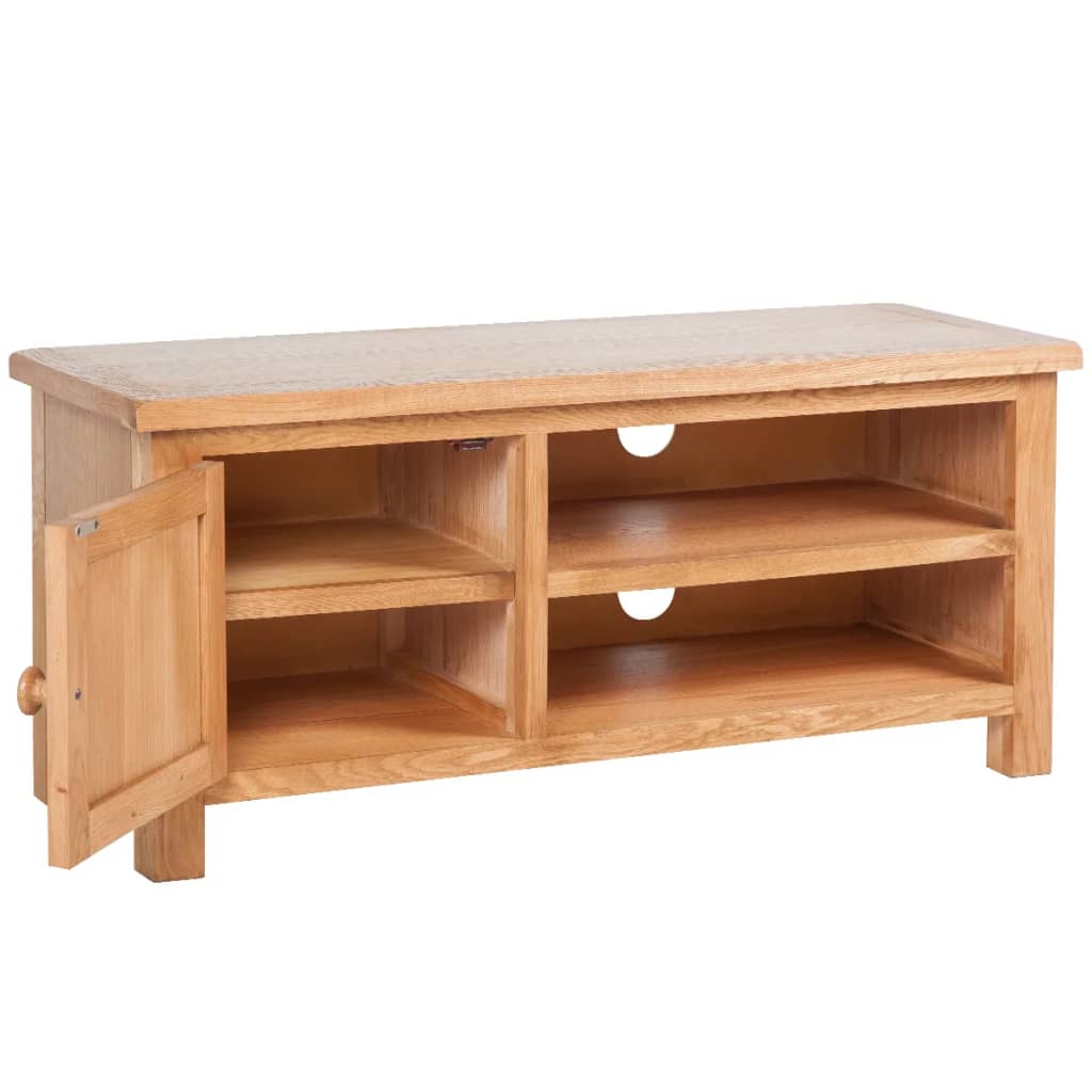 Tv Stolek 103 X 36 X 46 Cm Masivní Dubové Dřevo